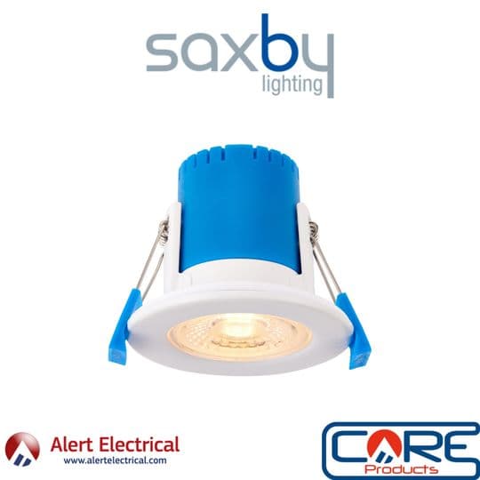 Background image for Alert Electricals deal of the Week. Saxby ShieldECO CCT IP65 5W LED Downlight only £5.65 + Vat