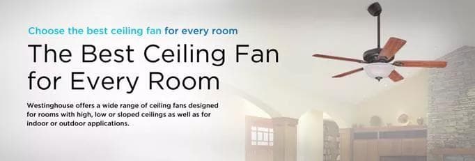 Background image for Buyers guide to Westinghouse ceiling fans