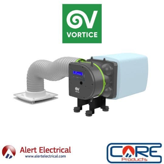 Background image for Vortice Loft mounted Positive Input Ventilation Systems Now available at Alert Electrical