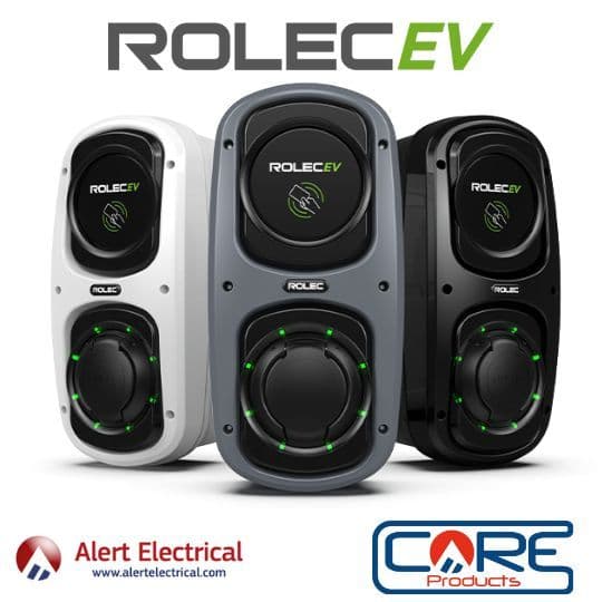 Background image for Exploring the Benefits of Rolec Wallpod EV Car Chargers now available from Alert Electrical