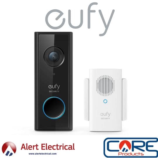 Background image for Eufy Battery-Powered Wi-Fi Video Doorbell 1080P & Wireless Chime for Just £100 Inc Vat