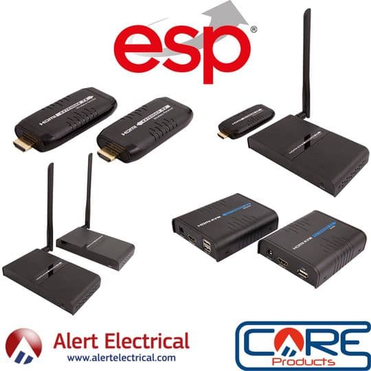 Background image for Don’t Let HDMI Cables Hold You Back with the ESP range of HDMI Wire-Free Extenders