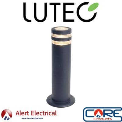Background image for The Lutec Focus GU10 Post Light in Anthracite Grey is back!