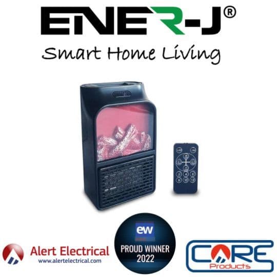 Background image for ENER-J 900W Mini Plug in Socket Heater for Electric Now Available to order