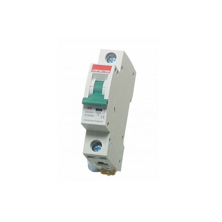 Contactum 20 Amp Type B 6ka Single Pole MCB