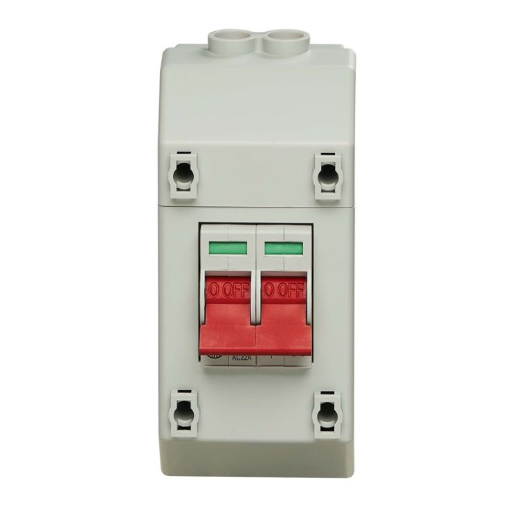 Wylex 100a Dp Mains Switch And Enclosure Supply Isolator Rec2s