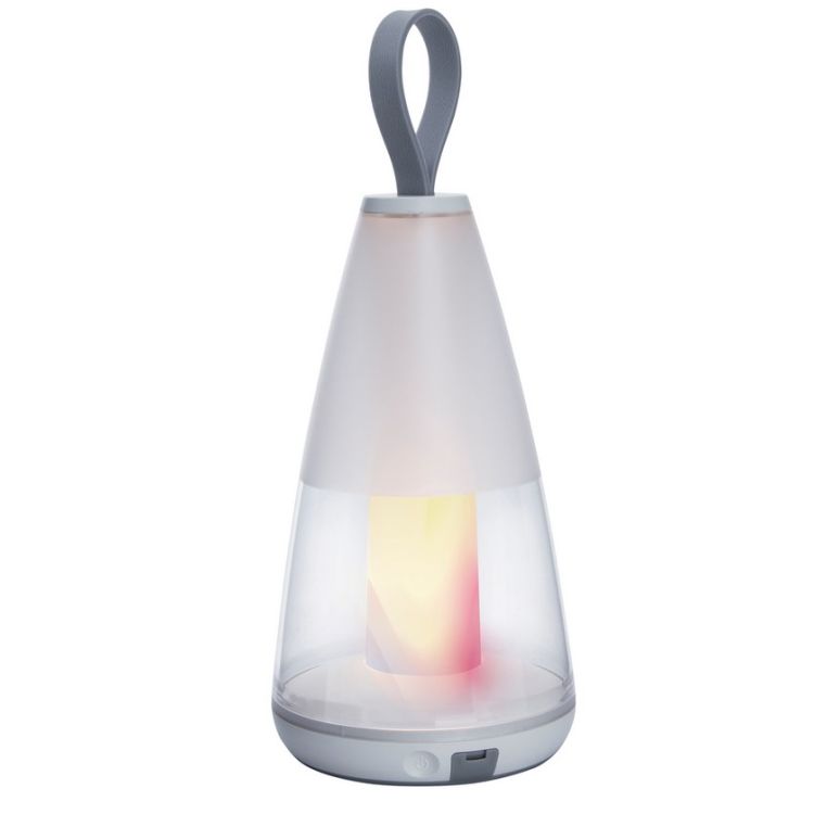 Lutec Connected Light Pepper Portable Alert | Electrical Lamp Table