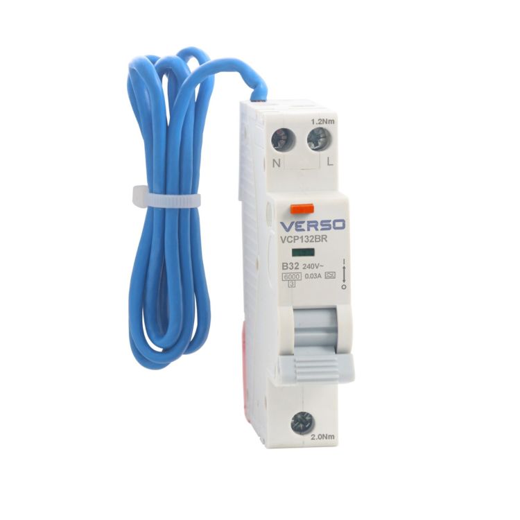 Verso VCP132BR 32A Mini Type A B Curve RCBO - Alert Electrical