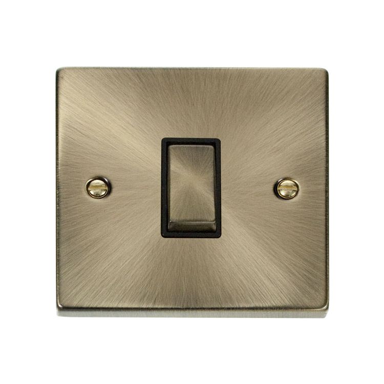 Click Deco Antique Brass Intermediate Switch | VPAB425BK