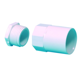 Falcon Trunking 25mm Female Adaptor - White