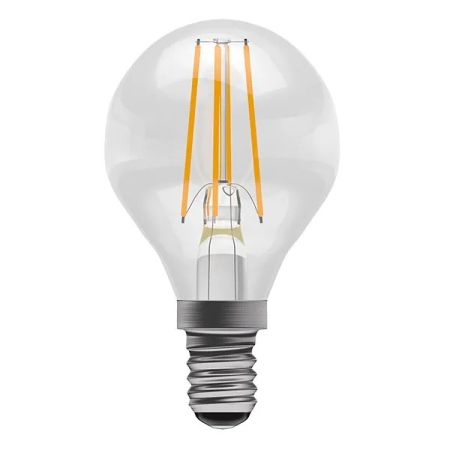 Bell Lighting 4W SES/E14 4000K LED Filament Clear Dimmable Golf Ball | 60125