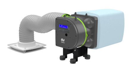 Vortice Quadro Loft mounted Positive Input Ventilation fan with RF control| 10929