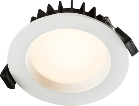 Knightsbridge 230V IP44 12W RGB and CCT Smart Wi-Fi Downlight | WD12RGBW