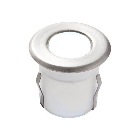 Saxby Cove LED Decking light Daylight White Stainless Steel | 67360