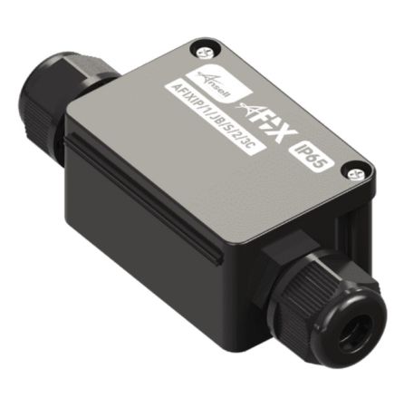 Ansell AFIX IP65 Junction Box Small 2 Way 3 Core | AFIXIP/1/JB/S/2/3C