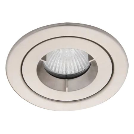 Ansell AMICD/IP65/SC iCage Mini Satin Chrome 50W GU10 IP65 108mm Fire Rated Downlight