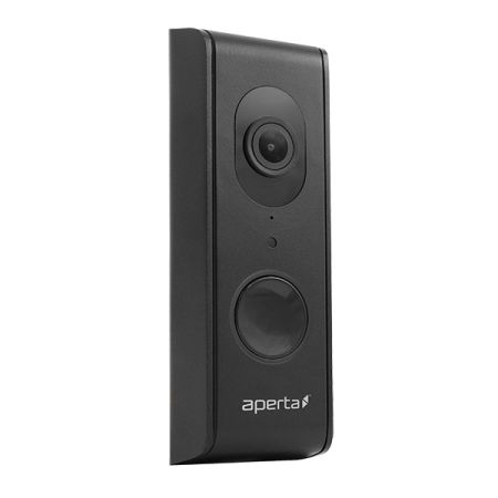 ESP Aperta Wired Wi-Fi Door Station with Record Facility Black | APWIFIDSBLK2