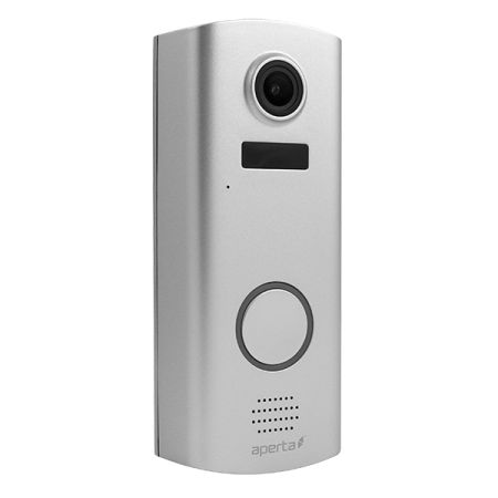 ESP Aperta Battery Powered Wi-Fi Door Station with Record Facility Silver | APWIFIDSBP2