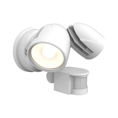 Ansell Zeker 25W CCT Security Light PIR White | AZEKER/WH/PIR