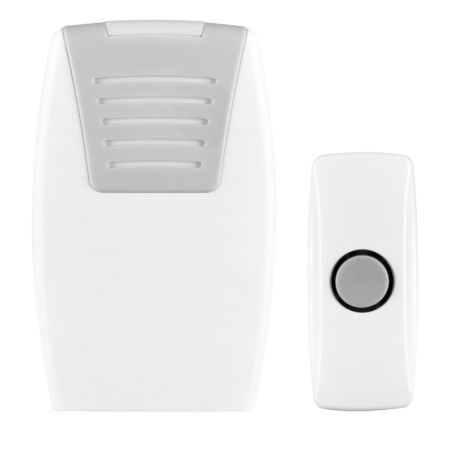 Masterplug Wireless Battery Powered 100m Portable Door Chime | BDCPO100
