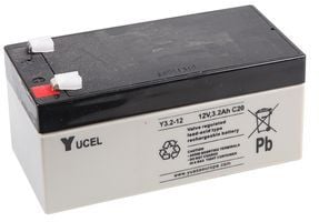 Yuasa Yucel 3.2-12v Back Up Battery For Burglar Alarm Control Panels | V141501