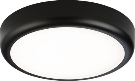 Knightsbridge BT9ACTB 230V IP65 9W CCT Adjustable LED Bulkhead C/W Black Trim