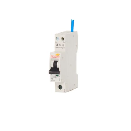 Contactum CCPBR0606AB 6A Single Pole 1 Module B Curve 6kA 30mA Type A RCBO