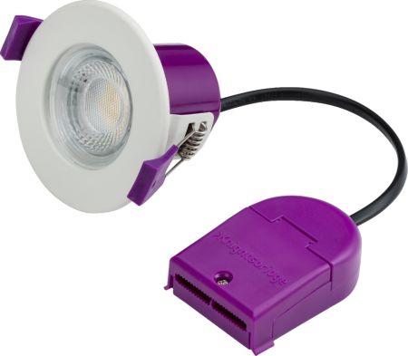Knightsbridge IP65 5w 230V Fire Rated CCT LED Downlight | CFR5CCT