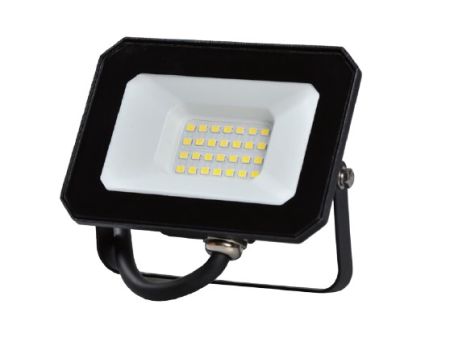 Core Lighting 20W LED 4500K Cool White IP65 Floodlight Black | CP-20WLED