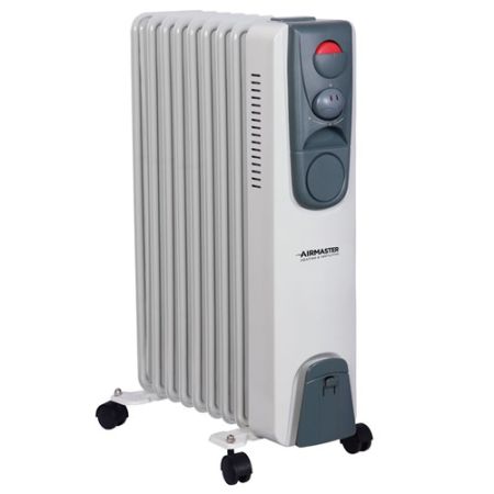 AirMaster 2kW Oil Filled Radiator 2000W with Thermostat | CR2