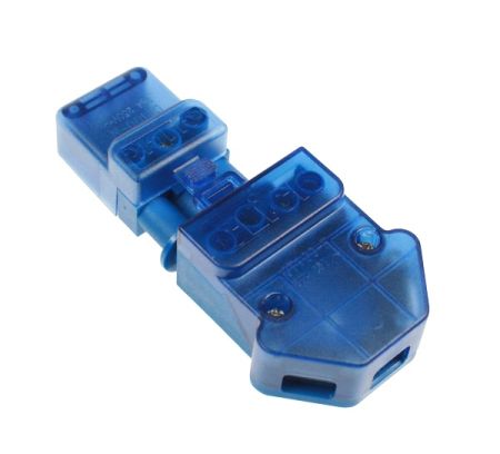 Click Flow 3-Pin Plus-In 20A 250V Connector with Loop Terminal | CT102C
