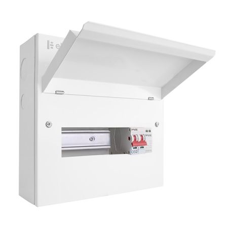 Click Elucian 100A Main Switch 10 Way SPD Consumer Unit | CUEB10MSSP7