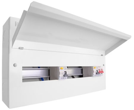Click Elucian CUEHIB22MSRCD16 22 Way Unit with 100A Mains Switch + 2 x 80A RCD