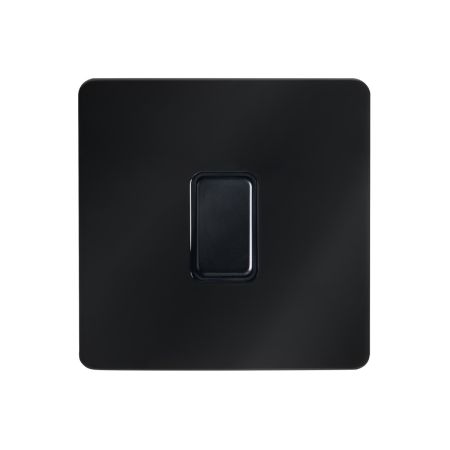 Forum Culina 1 Gang Kinetic Switch Complete Black Chrome | CUL-44836-BLK