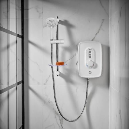 Triton Showers Danzi 8.5kW Electric Shower White | ARDANZ08W