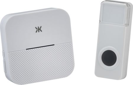 Knightsbridge Wireless Plug-In Doorbell White | DC013