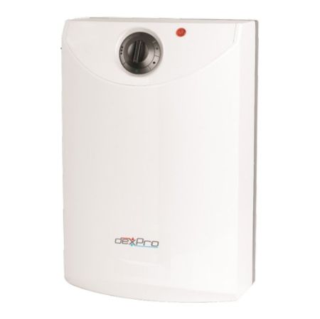 dexPro 5L Undersink Vented Water Heater 2.kW c/w Vented Mixer Tap & Hoses | DXU5LV