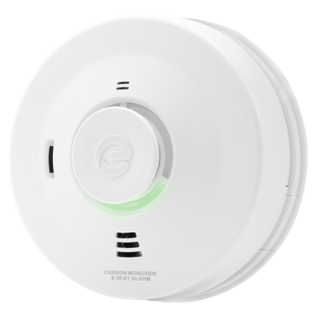 ESP Espire Mains Powered Carbon Monoxide & Heat Multi-Sensor Alarm 10 Year Lithium Back-Up Battery | ES1CHLV