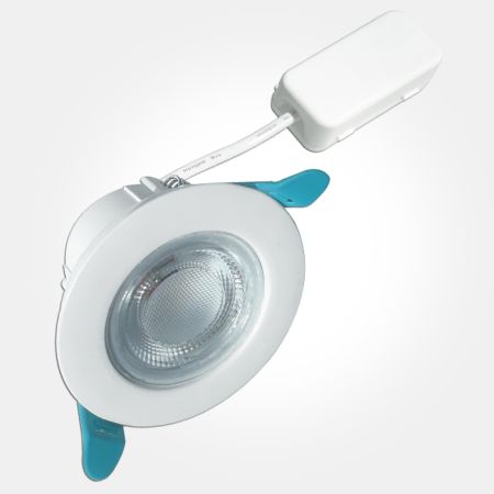 Eterna Power & Colour Selectable Dimmable Fire Rated LED Downlight | FIRELEDPCS