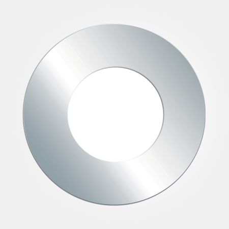 Eterna Brushed Nickel trim for FIRELEDPCS LED Downlight | FIRETRSN