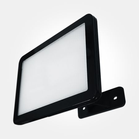 Eterna Black 50w Super Slim Tablet LED Cool White Floodlight | FLD50BK