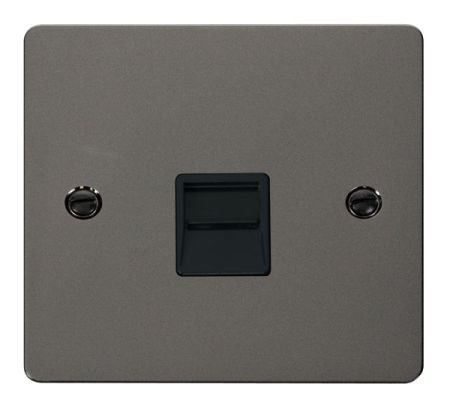 Click Define Black Nickel Secondary Telephone Point | FPBN125BK