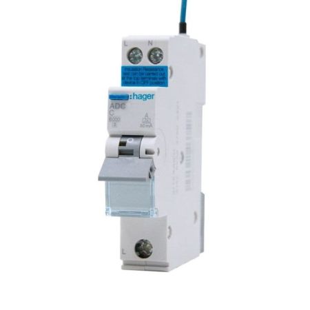 Hager ADC932R 32 Amp Bi-directional C-Curve Type A 6kA RCBO