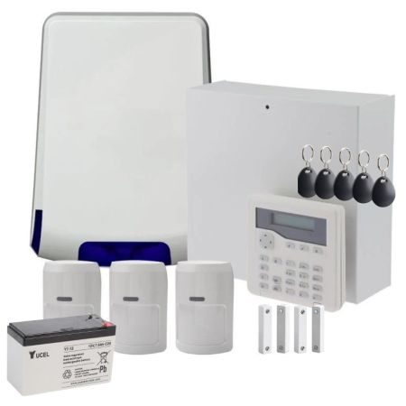 Scantronic I-ON10-KIT-PROX 10 Zone Wired Intruder Alarm Kit with Proximity Keypad