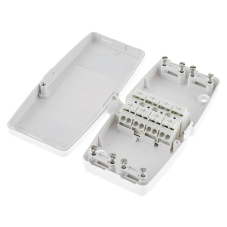 Hager 20 Amp 4 Terminal Maintenance Free Lighting Junction Box | J804