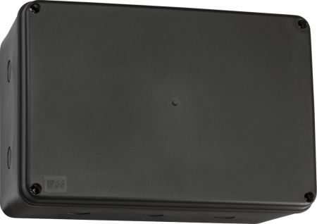 Knightsbridge IP66 X-Large Black Weatherproof Enclosure | JB0010BK