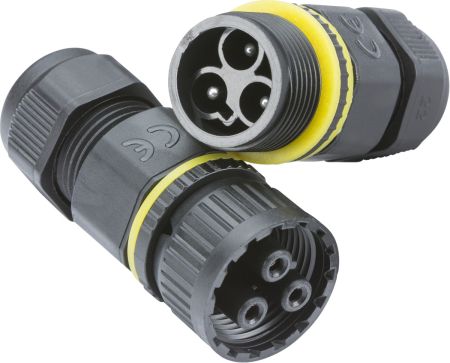 Knightsbridge IP68 16A Plug & Socket Cable 3-Pole Connector | JB0011