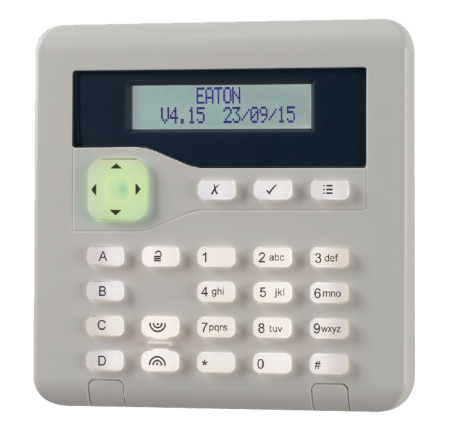 Scantronic Wired Keypad With Proximity Reader and 2 Zone Outputs KEY-KPZ01