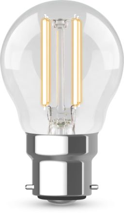 Kosnic Filament Golf Ball 4.2W BC (B22) 2700K Clear | FG4.2-BC27