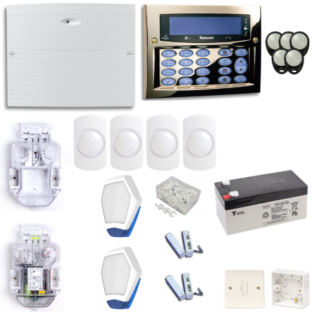 hard wired burglar alarm systems